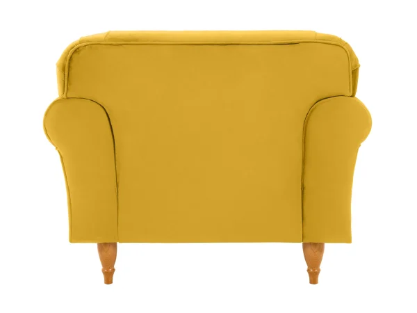 Кресло Italia бук, желтый — изображение 4