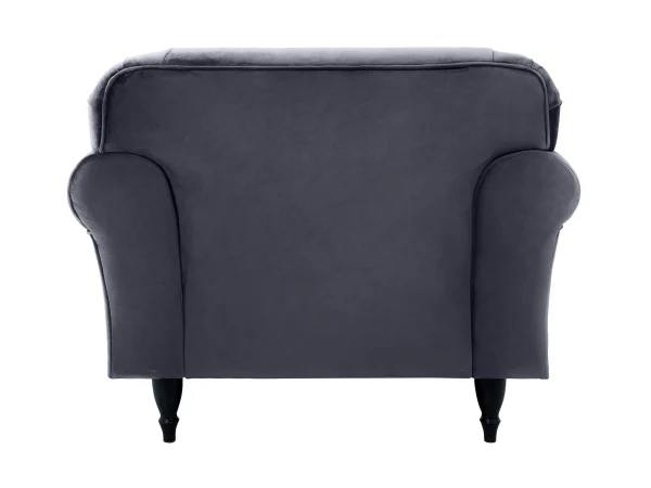 Кресло Italia темно-серый, черный — изображение 4