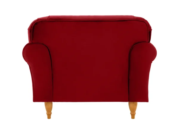 Кресло Italia красный — изображение 4