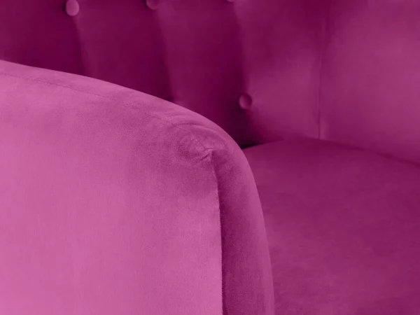 Кресло Loa черный, фиолетовый — изображение 4