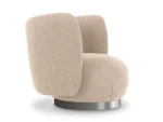 Кресло Lucca вращающееся бежевый — изображение 3