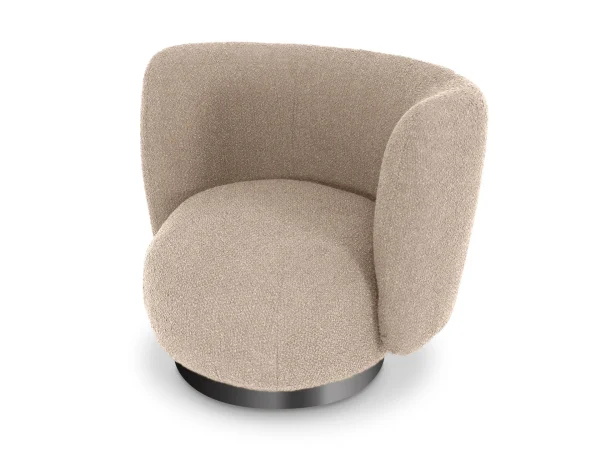 Кресло Lucca вращающееся бежевый — изображение 4