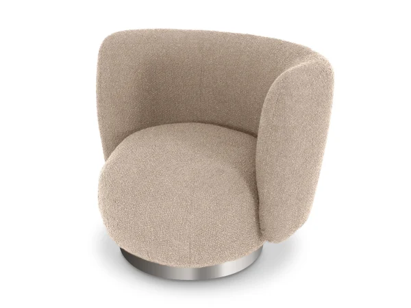 kreslo-lucca-vrashhajushheesja-3 Кресло Lucca вращающееся бежевый — изображение 4