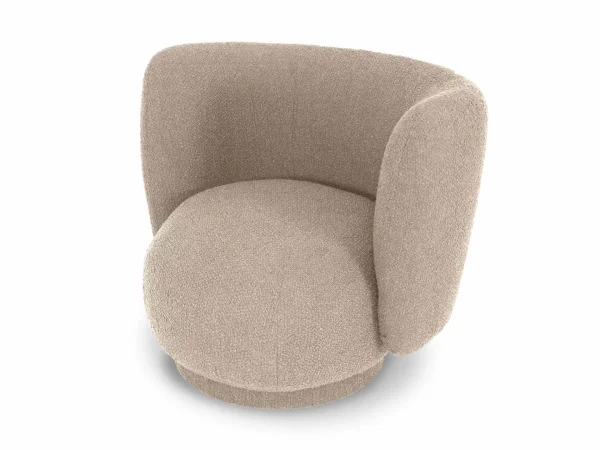 Кресло Lucca вращающееся бежевый — изображение 5