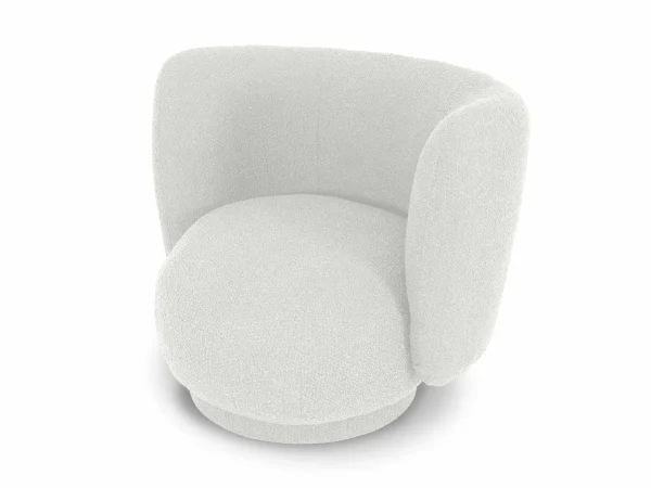 Кресло Lucca вращающееся белый — изображение 5