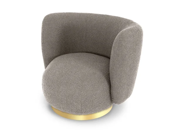 Кресло Lucca вращающееся бежевый — изображение 5