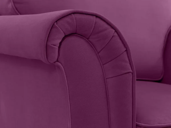 Кресло Sydney фиолетовый, черный — изображение 4