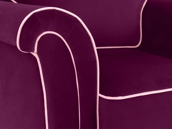 Кресло Sydney фиолетовый — изображение 4