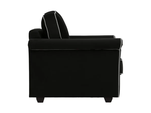 Кресло Sydney черный — изображение 5