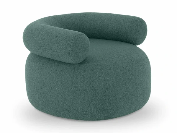 Кресло Tirella вращающееся синий, белый — изображение 5