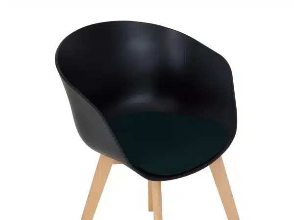 Кресло Tulip черный — изображение 4