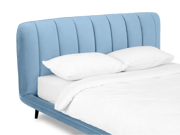 Кровать Amsterdam 1800 голубой — изображение 4