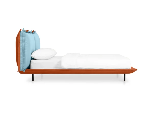 Кровать Barcelona голубой, оранжевый — изображение 4