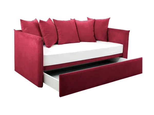 Кровать-кушетка Milano бордовый — изображение 3