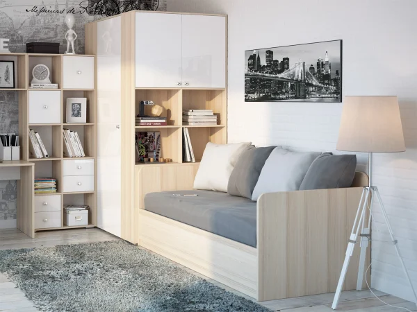 Кровать Play ясень коимбра, бежевый — изображение 4