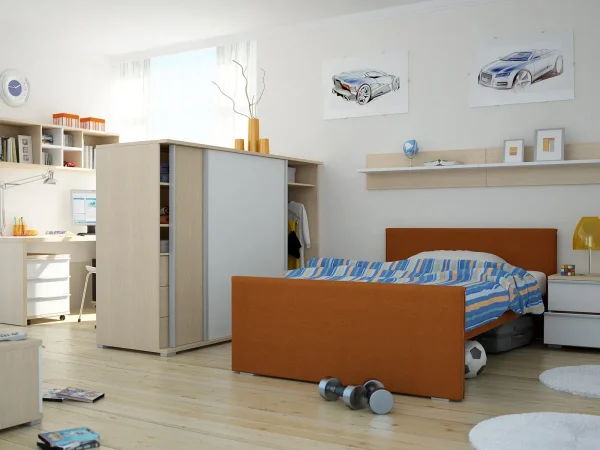 Кровать Studio серый — изображение 2