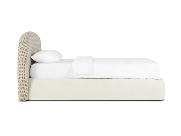 Кровать Tivoli с подъемным механизмом белый, бежевый — изображение 2