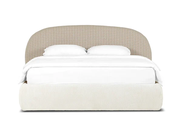 Кровать Tivoli с подъемным механизмом белый, бежевый — изображение 3