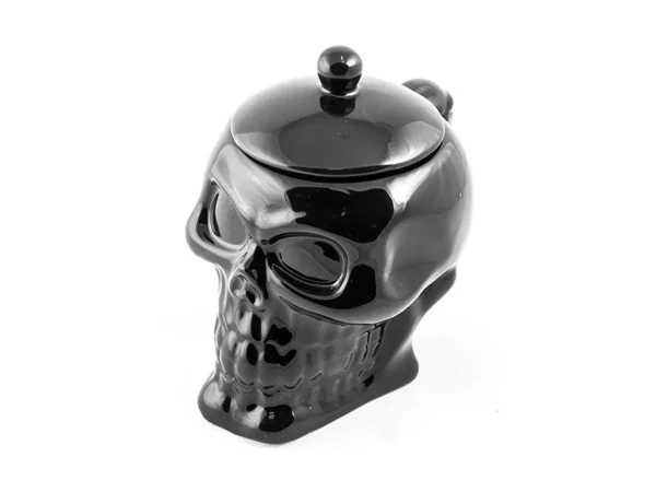 Кружка Череп с крышкой