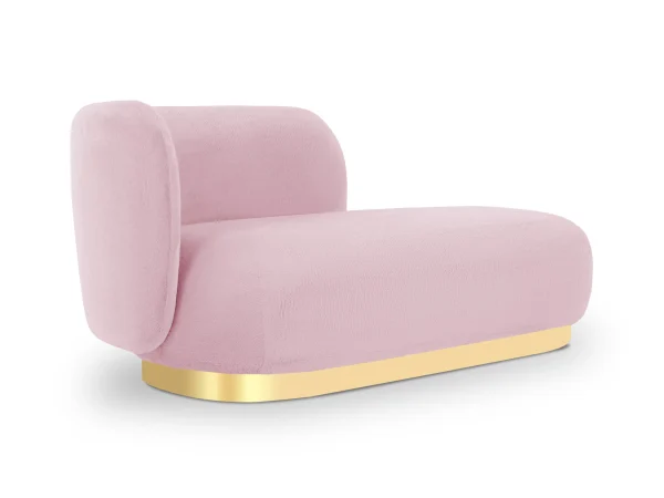 Кушетка Lucca левая розовый — изображение 2