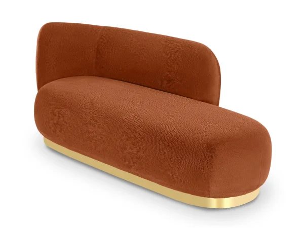 Кушетка Lucca левая кирпичный — изображение 2