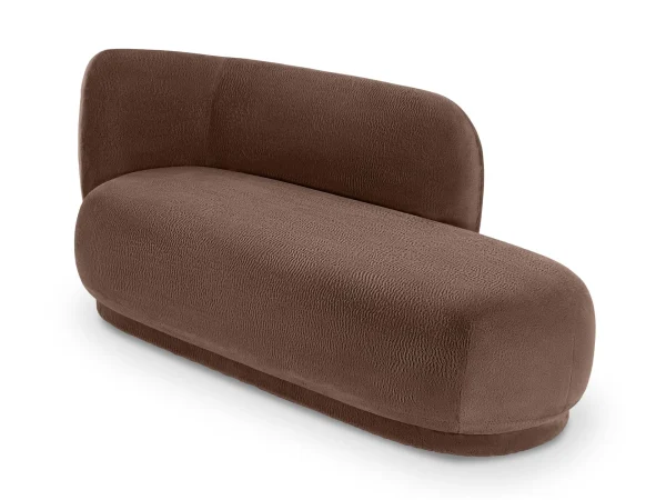 Кушетка Lucca левая коричневый — изображение 3