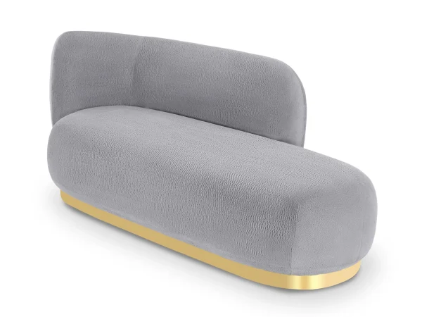 Кушетка Lucca левая серый — изображение 3