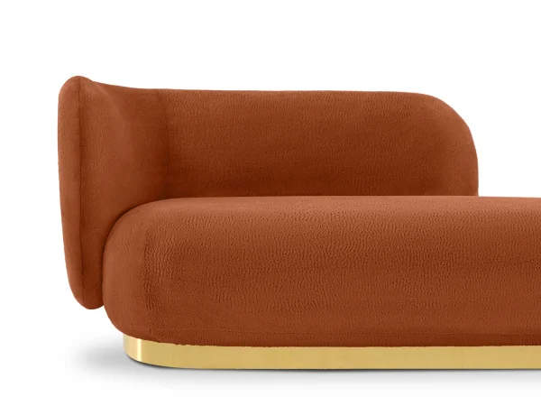 Кушетка Lucca левая кирпичный — изображение 3