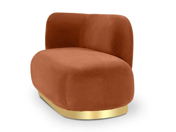 Кушетка Lucca левая кирпичный — изображение 4