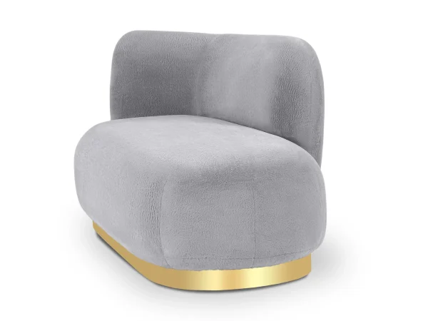 Кушетка Lucca левая серый — изображение 5