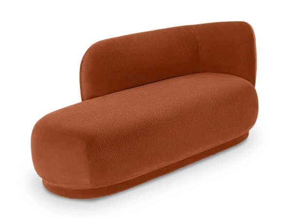 Кушетка Lucca правая терракотовый — изображение 3
