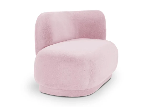 Кушетка Lucca правая черный, фиолетовый — изображение 5