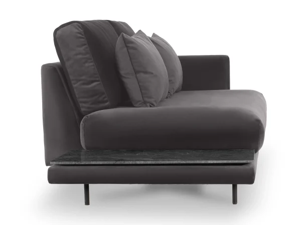 Кушетка Ricadi темно-серый, серый — изображение 3