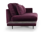 Кушетка Ricadi черный, фиолетовый — изображение 3