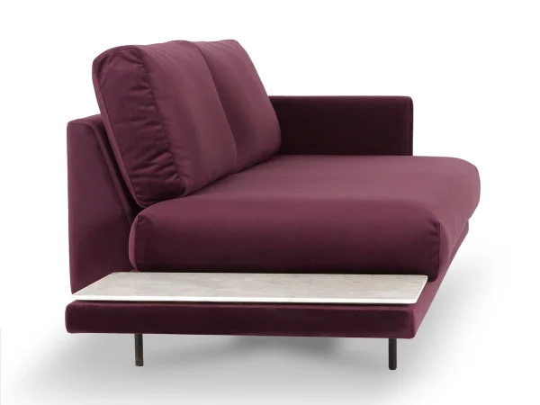 Кушетка Ricadi черный, фиолетовый — изображение 3