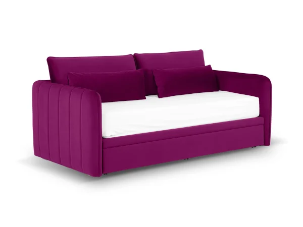 Кушетка Vicari черный, фиолетовый — изображение 2