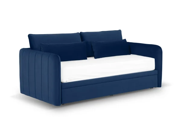 Кушетка Vicari синий, белый — изображение 2
