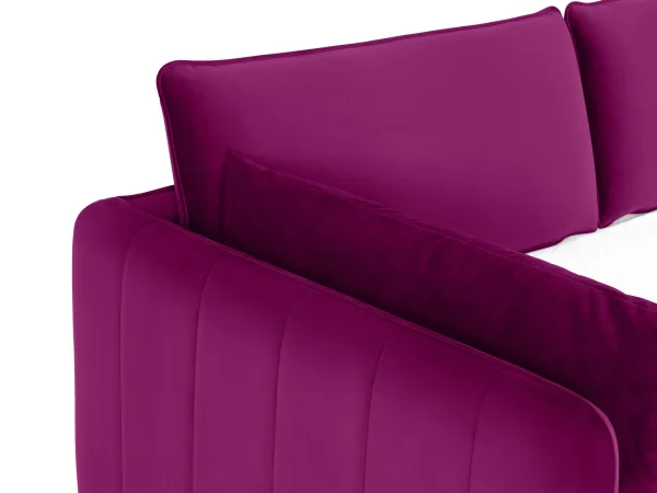 Кушетка Vicari черный, фиолетовый — изображение 5