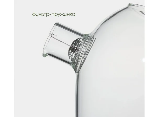 Кувшин с пробковой крышкой Eco 1,8 л прозрачный — изображение 3