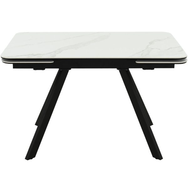 Стол «Leon» керамогранит Greys white, каркас черный — изображение 3