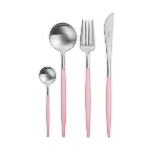 lozhka-chajnaja-1 Ложка чайная matte chrom/pink GO.11PK — изображение 2