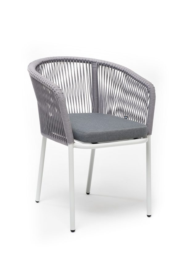 роуп светло-серый круглый