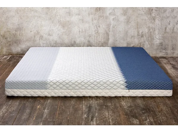 Матрас Lux Alfa Middle белый, синий — изображение 3