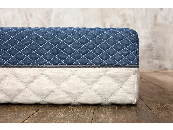 Матрас Lux Alfa Middle синий, белый — изображение 5