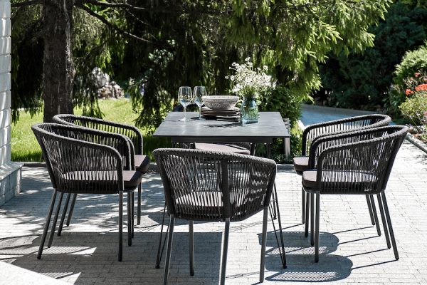 "Милан" обеденная группа на 6 персон, цвет темный — изображение 4