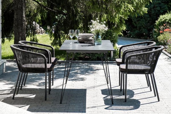 "Милан" обеденная группа на 6 персон, цвет темный — изображение 5