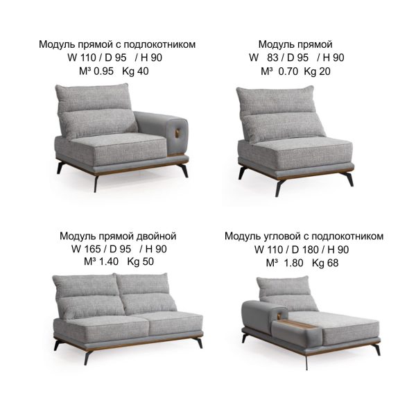 Модульный диван Тесла — изображение 2