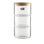 Набор банок для сыпучих продуктов Todi 3 шт