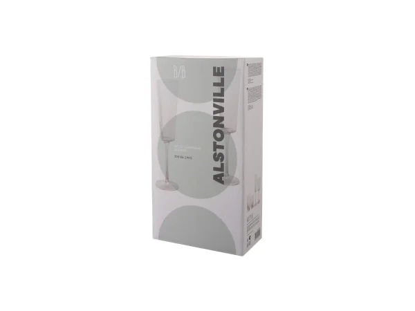 Набор бокалов для шампанского BILLIBARRI Alstonville 200мл прозрачный — изображение 2