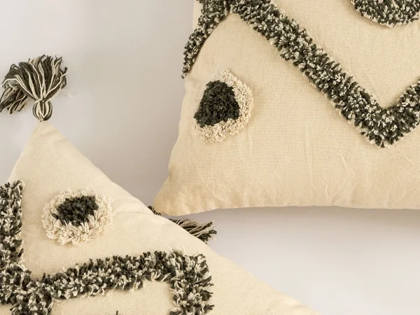 Набор чехлов на подушку Salto зеленый — изображение 4